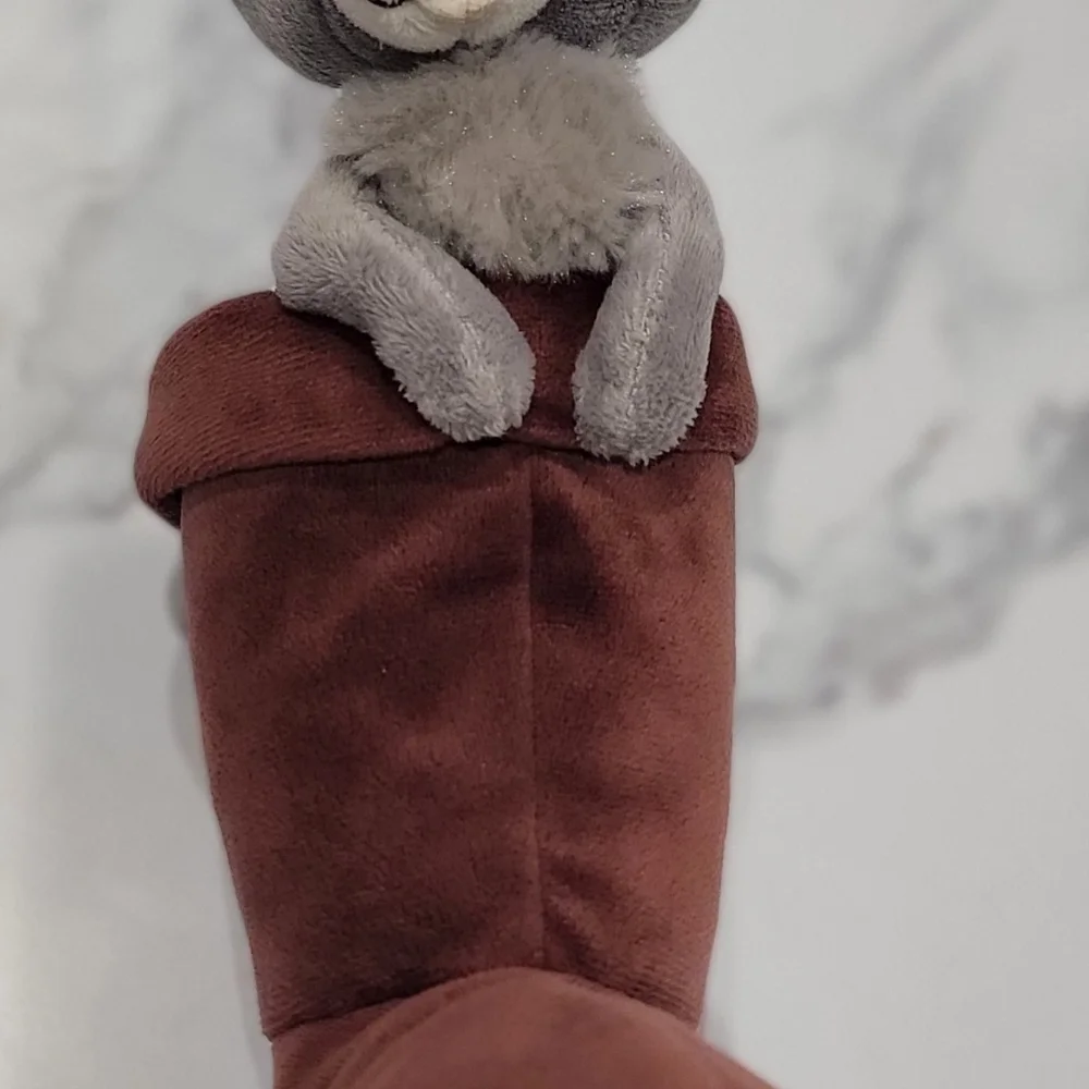 SLEEPING BEAUTY Plush BUNNY In PRINCE'S BOOT DISNEY STORE - Picture 2 of 8